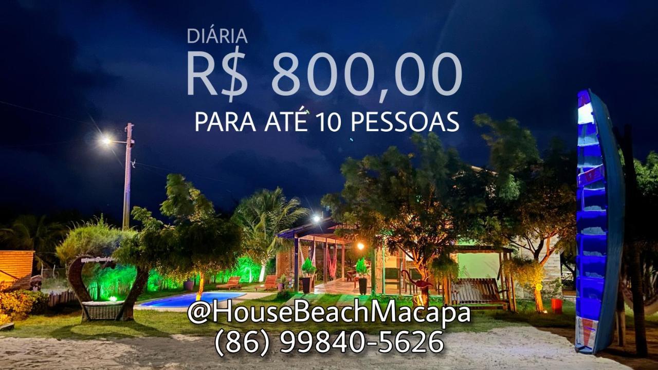 House Beach Macapa - Praia De Macapa Exteriör bild