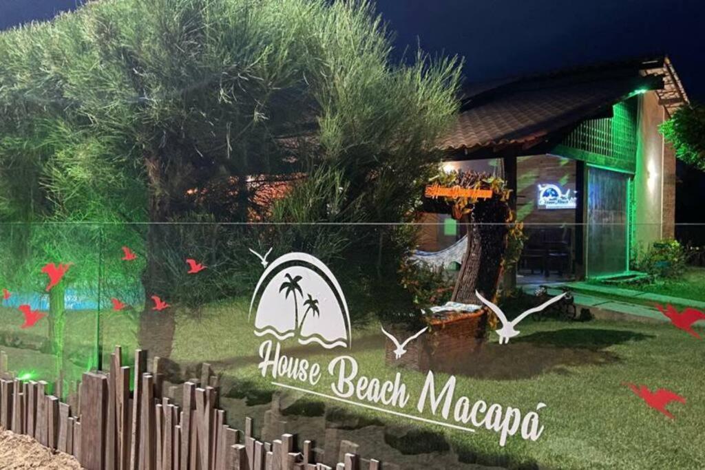 House Beach Macapa - Praia De Macapa Exteriör bild