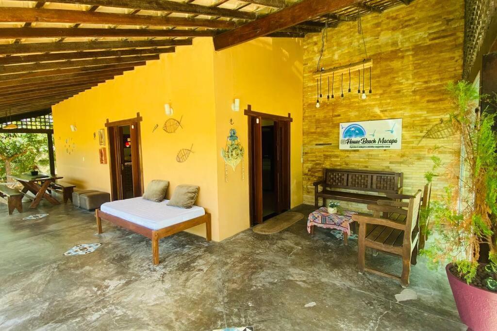 House Beach Macapa - Praia De Macapa Exteriör bild